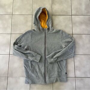 S.Oliver Gray Hoodie with Yellow Lining